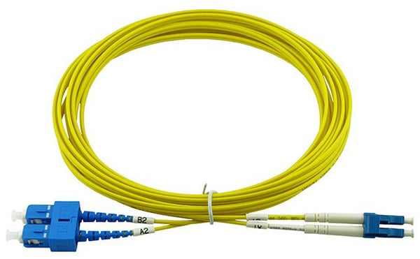 BlueOptics SFP3132BU7.5MK InfiniBand og fiberoptisk kabel 7,5 m LC SC Gul