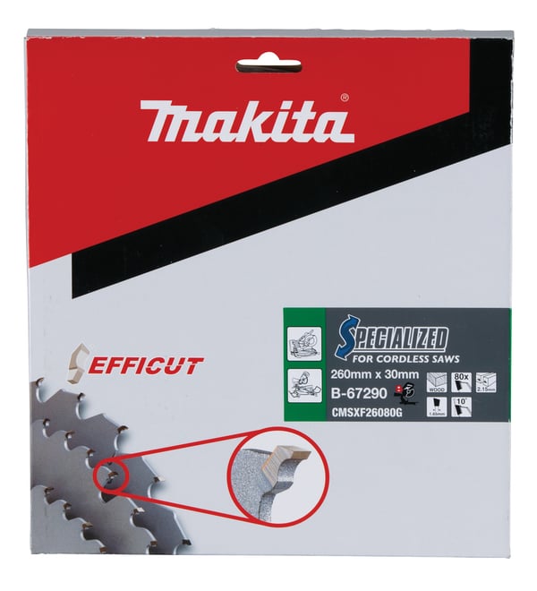 Pikkukuva 2 / 3: Makita B-67290 pyörösahanterä 26 cm 1 kpl