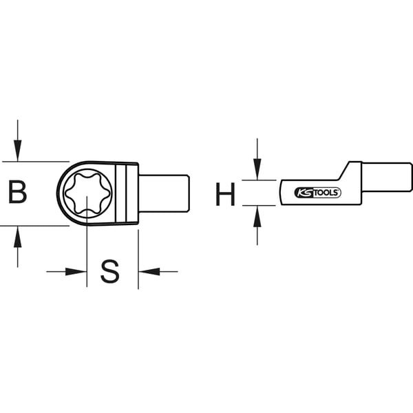 KS Tools 516.3114 ringnøgle