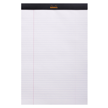 Miniatyrbillede 3 af 3: Rhodia 196009C blok og notesblok A4+ 80 ark Sort