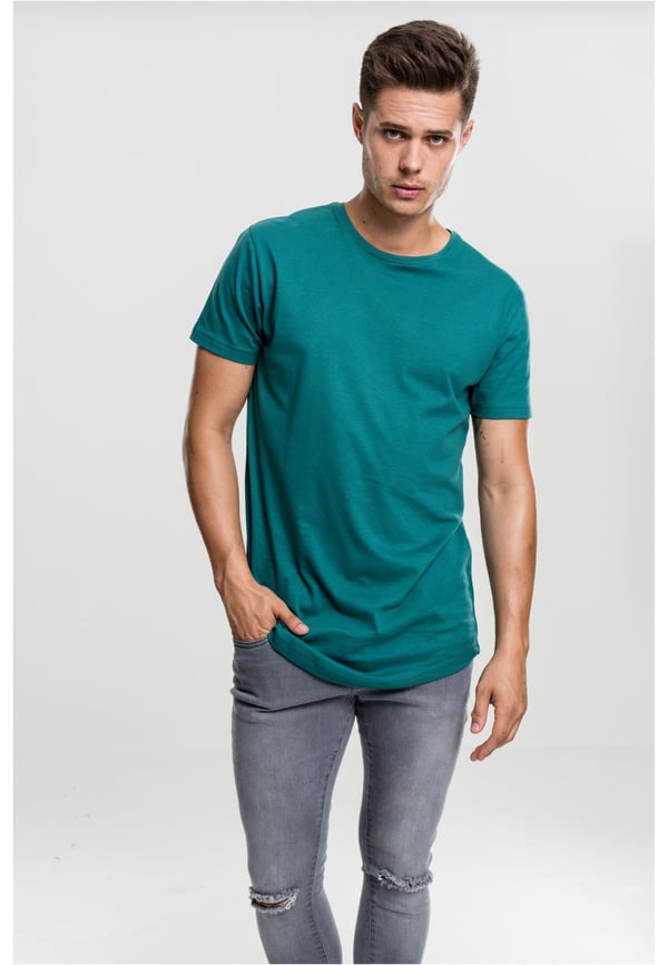 Miniatyrbillede 2 af 7: Urban Classics Shaped Long Tee T-shirt Crew neck Kort ærme Bomuld