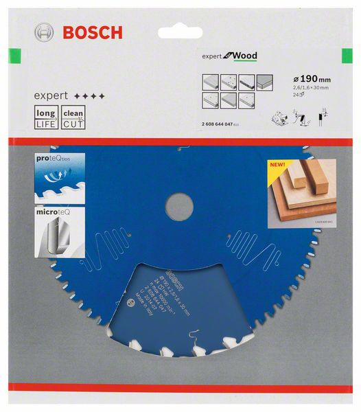 Bosch 2 608 644 047 pyörösahanterä 19 cm 1 kpl
