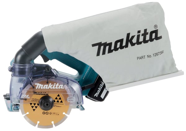 Makita DCC500Z bärbar cirkelsåg 12,5 cm Grön