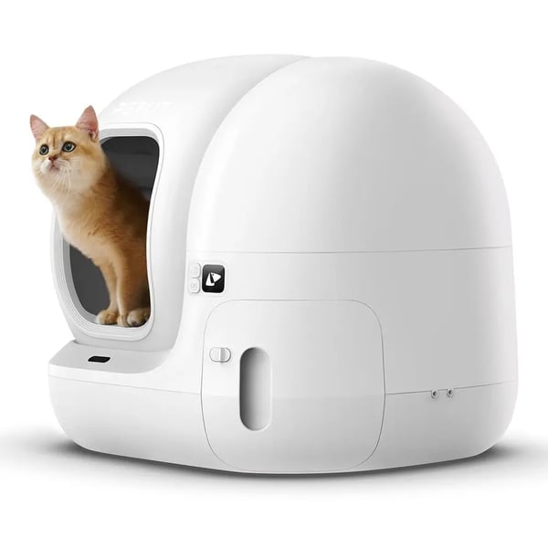 PETKIT PURA MAX 2 Kat Selvrensende kattebakke Hvid