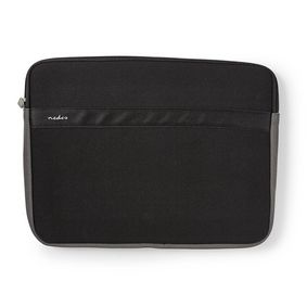 Nedis NBSE15100BK laukku kannettavalle tietokoneelle 40,6 cm (16") Lähettilaukku Musta, Antrasiitti