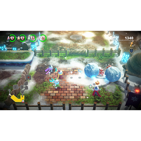 Pikkukuva 8 / 10: Clear River Games Snow Bros Wonderland Vakio Nintendo Switch