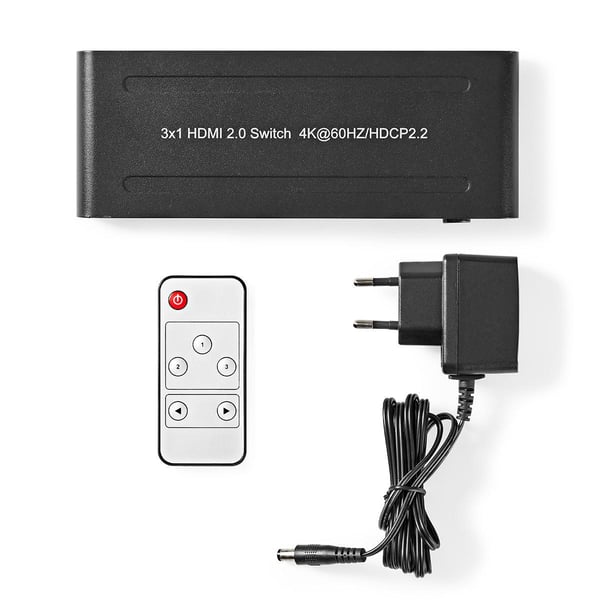 Pikkukuva 5 / 8: Nedis VSWI3473AT videokytkin HDMI