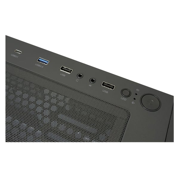 Miniatyrbild 22 av 23: LC-Power Black_Wanderer_X Midi Tower Svart
