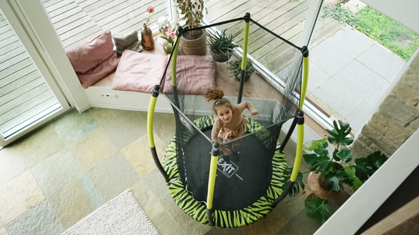 EXIT Tiggy Indendørs & udendørs Rund Fjederfri Trampolin