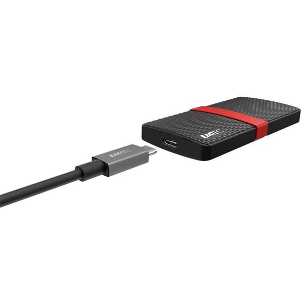 Pikkukuva 4 / 6: Emtec X200 2 TB USB Type-C 3.2 Gen 1 (3.1 Gen 1) Musta