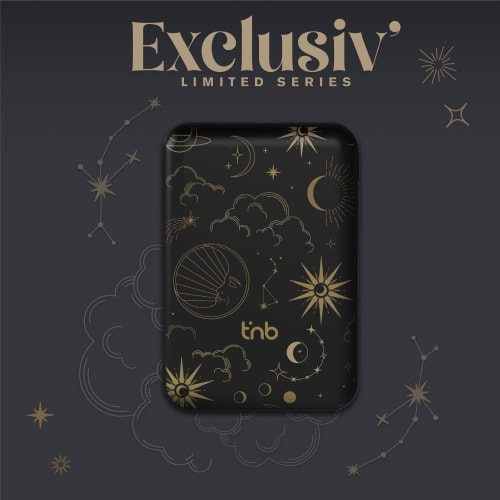 T'nB PBUMAG5AST basstationer Litium Polymer (LiPo) 5000 mAh Trådlös laddning Svart