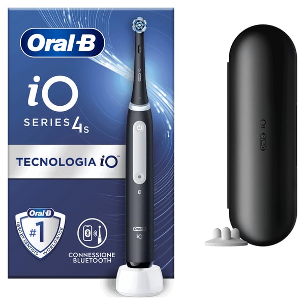 Oral-B iO 4S Aikuinen Värisevä hammasharja Musta