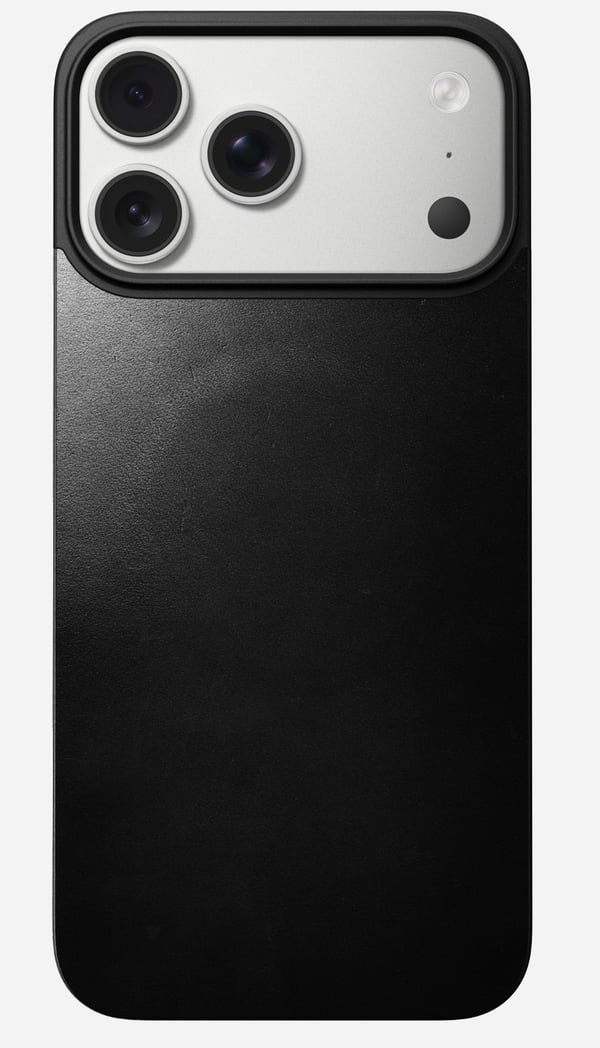 Miniatyrbillede 5 af 5: Nomad Mag Leather Back mobiltelefon etui 16 cm (6.3") Cover Sort