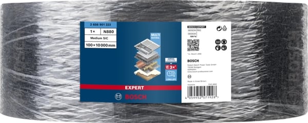 Bosch 2 608 901 223 sandpapper Sliprulle Mellankornig 1 styck