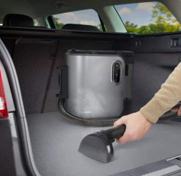 SCHNEIDER CONSUMER DUAL SPOT STEAM XL Bärbar ångtvätt 1,6 l 2000 W Grå, Svart