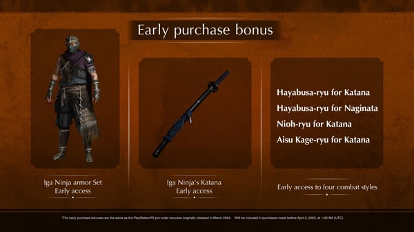 Koei Tecmo Games Rise of the Ronin Standard Engelsk, Mexicansk spansk, Fransk, Japansk, POR-BRA PlayStation 5