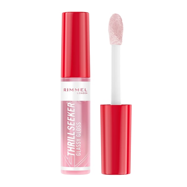 Miniatyrbild 9 av 11: Rimmel Thrill Seeker Glassy Gloss läppglans 100 Coco Suga