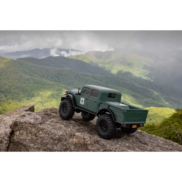 Axial R/C Dodge Power Wagon radiostyrd modell Rock crawler Elmotor 1:24