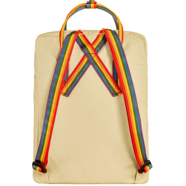 Fjällräven Kanken Rainbow rygsæk Fritidsrygsæk Egetræ Vinylonstof