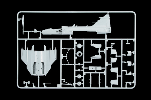 Italeri JAS 39 Gripen Luftfarkostmodell med fast vinge Monteringssats 1:72