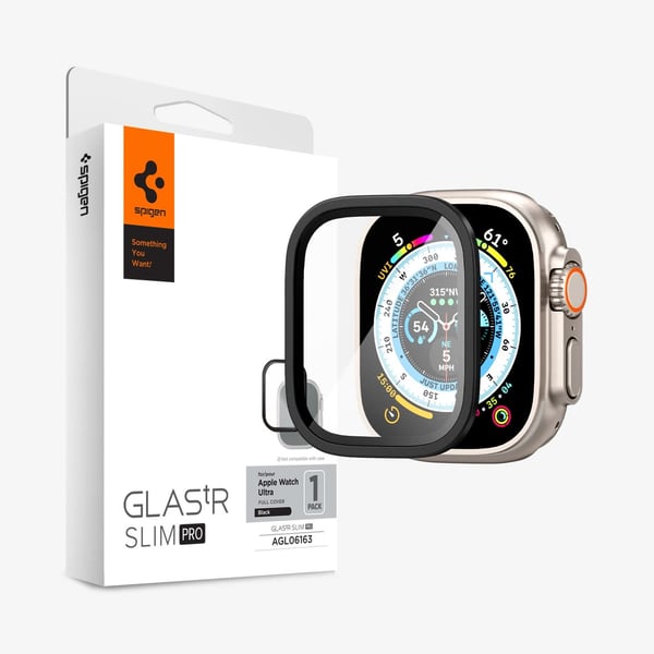 Spigen Apple Watch Ultra (49mm) Screen Protector Titanium