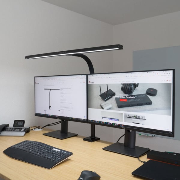 FeinTech LTL00320E bordlampe 16 W LED D Sølv, Hvid