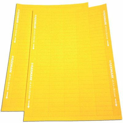 Lapp FLEXIMARK Flexilabel LFL Vit, Gul Polyester 35 mm 1450 styck
