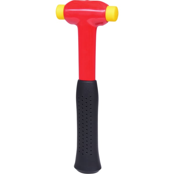 KS Tools 117.1126 hammer Død slaghammer Sort, Rød