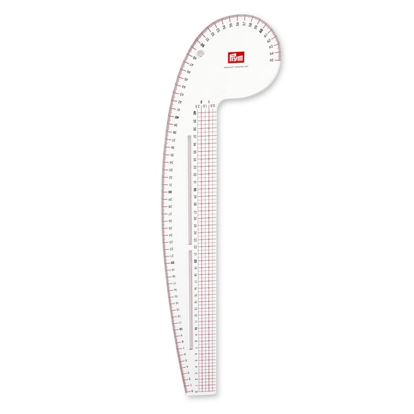 Miniatyrbillede 1 af 4: Prym 611501 lineal 525 mm Plast Transparent 1 stk