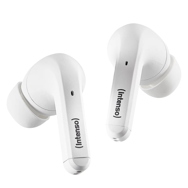 Intenso White Buds T302A Kuulokkeet True Wireless Stereo (TWS) In-ear Puhelut/Musiikki/Urheilu/Päivittäinen USB Type-C Bluetooth Valkoinen