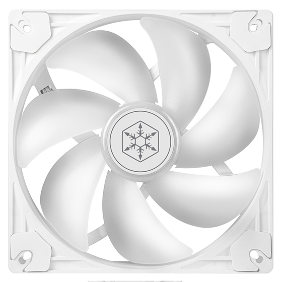 Silverstone VISTA 140 ARGB Bundkort Ventilator 14 cm Hvid 1 stk