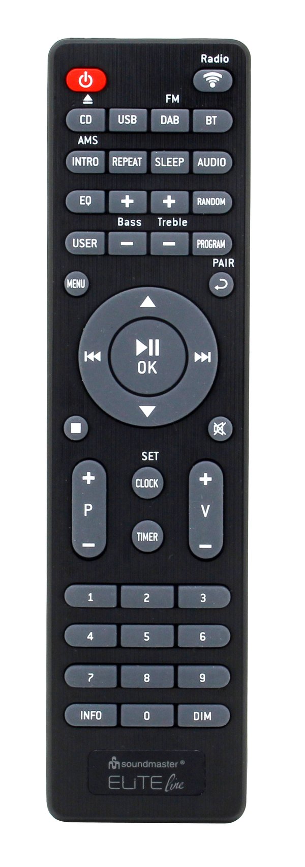 Miniatyrbillede 7 af 7: Soundmaster ICD5000SW stereoanlæg Home audio tår system 50 W Aluminium, Grå