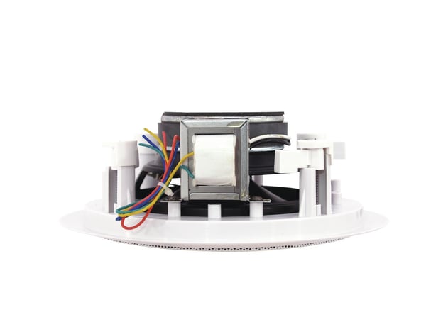 Omnitronic 80710222 högtalare 2-vägs Vit Kabel 20 W