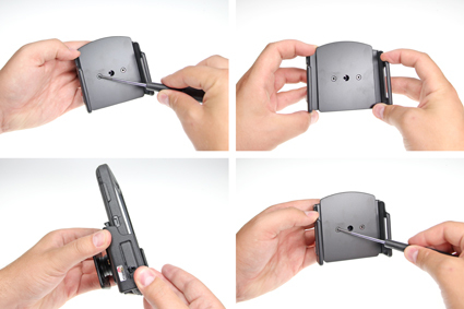 Brodit 511484 holder Passiv holder Mobiltelefon/Smartphone Sort