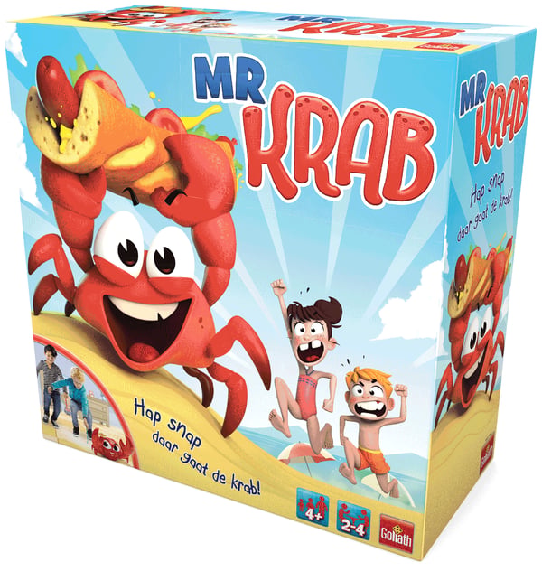 Miniatyrbillede 3 af 4: Goliath Mr Krab Brætspil Finmotorik (smidighed)