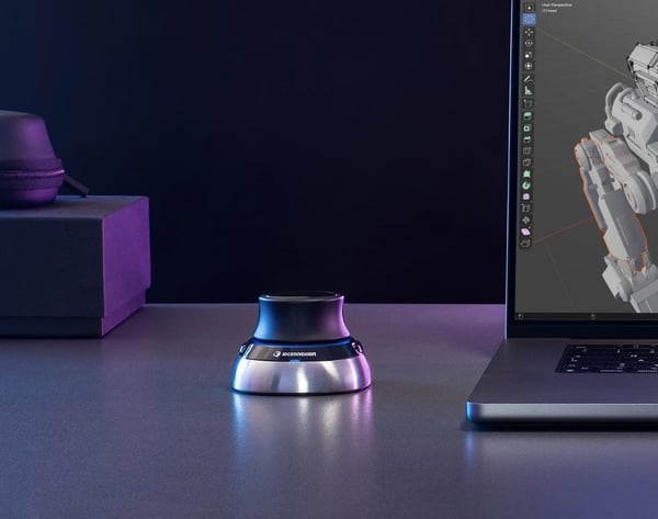 3Dconnexion SpaceMouse hiiri Office Molempikätinen RF Wireless + Bluetooth + USB Type-A 6DoF