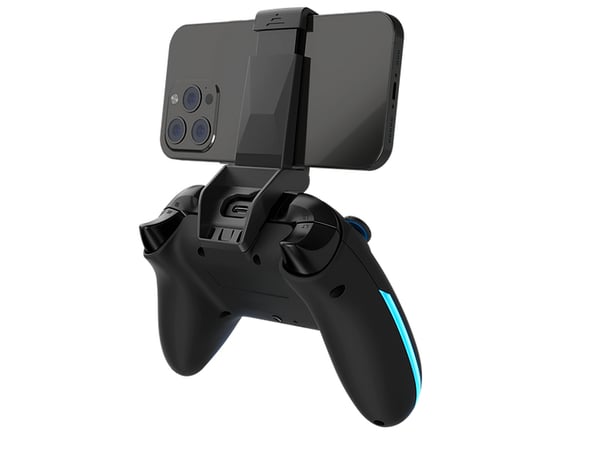 Dragonshock Aurora Plus Sort Bluetooth/RF/USB Gamepad Analog/digital Android, PC, Playstation 3, iOS