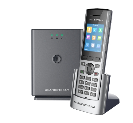 Miniatyrbild 2 av 3: Grandstream Networks DP755 basstation för DECT Svart