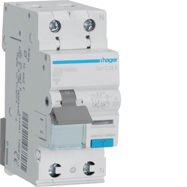 Hager ADS932D kredsløbsafbryder Miniature strømafbryder 2 modul(er)
