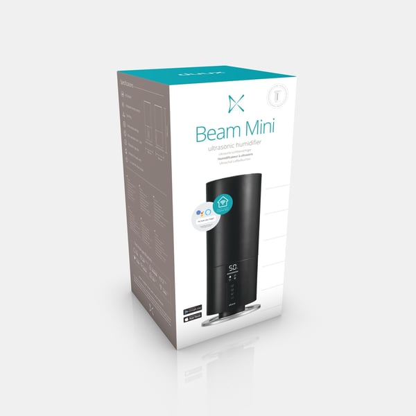 Duux Beam Mini 2 luftfuktare Ultraljud 3 l Svart