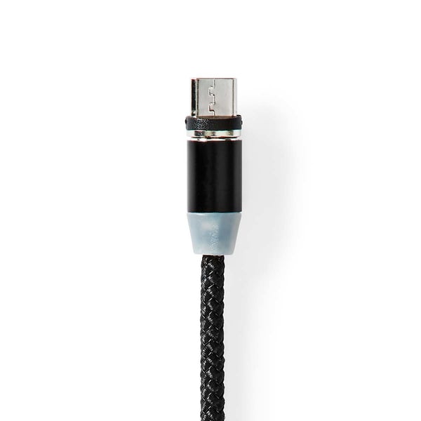 Miniatyrbild 2 av 10: Nedis CCGB60630BK20 USB-kablar USB 2.0 2 m USB A Micro-USB B Svart
