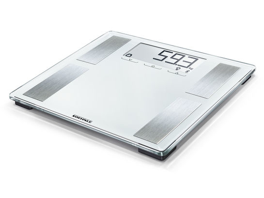 Miniatyrbild 1 av 3: Soehnle Shape Sense Connect 100 Rektangel Silver Elektronisk personvåg