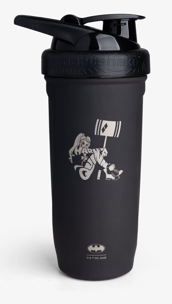 Smartshake Reforce Päivittäinen käyttö 900 ml Ruostumaton teräs Musta