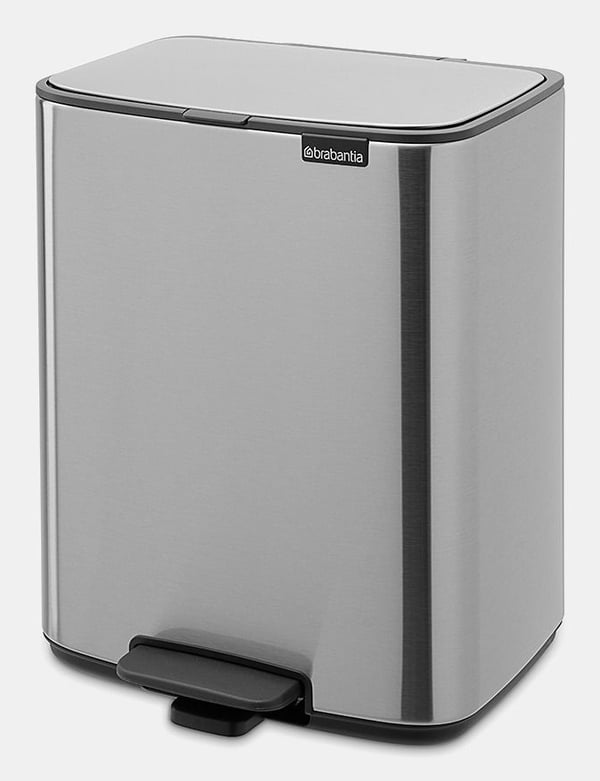 Brabantia Bo Pedal Bin 12 L Rektangulær Stål