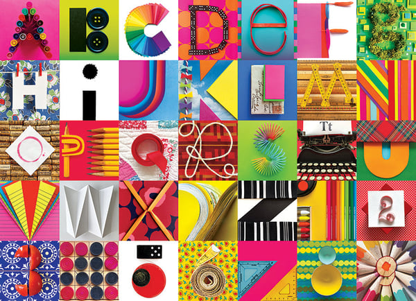 Cobble Hill Found Alphabet Kuviopalapeli 1000 kpl