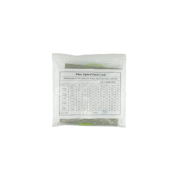 BlueOptics SFP5141BU7.5MKB InfiniBand og fiberoptisk kabel 7,5 m MPO/APC 4xLC/UPC Gul