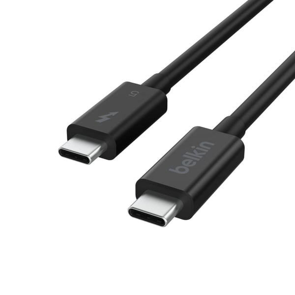 Miniatyrbillede 2 af 5: Belkin INZ005HQ1MBK Thunderbolt kabel 1 m 120 Gbit/sek. Sort