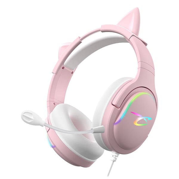Miniatyrbillede 2 af 15: Subsonic SA5684-1 hovedtelefoner/headset Ledningsført Spil Lyserød