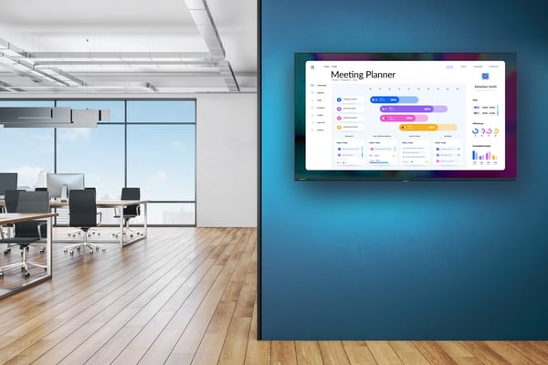 Avocor AVK-5510 skilte display 139,7 cm (55") LED Wi-Fi 450 cd/m² 4K Ultra HD Indbygget processer Android 16/7