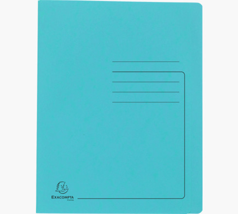 Exacompta 39986E mappar Presspan Turkos A4 Exacompta 39986E mappar Presspan Turkos A4